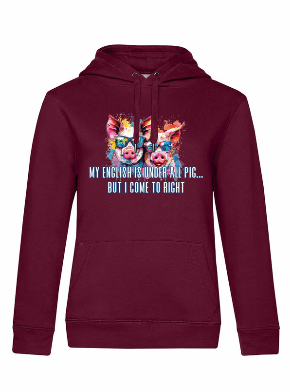 My English is | Damen Hoodie