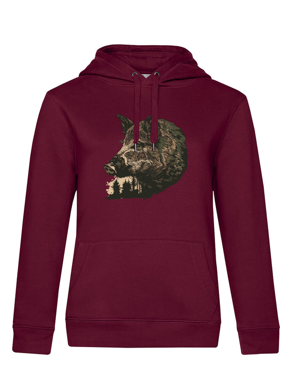 Wildschwein | Damen Hoodie