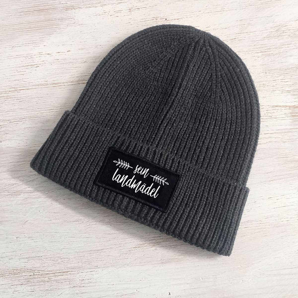 Sein Landmädel Strick Beanie