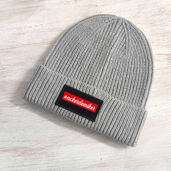 Ackerdemiker Strick Beanie