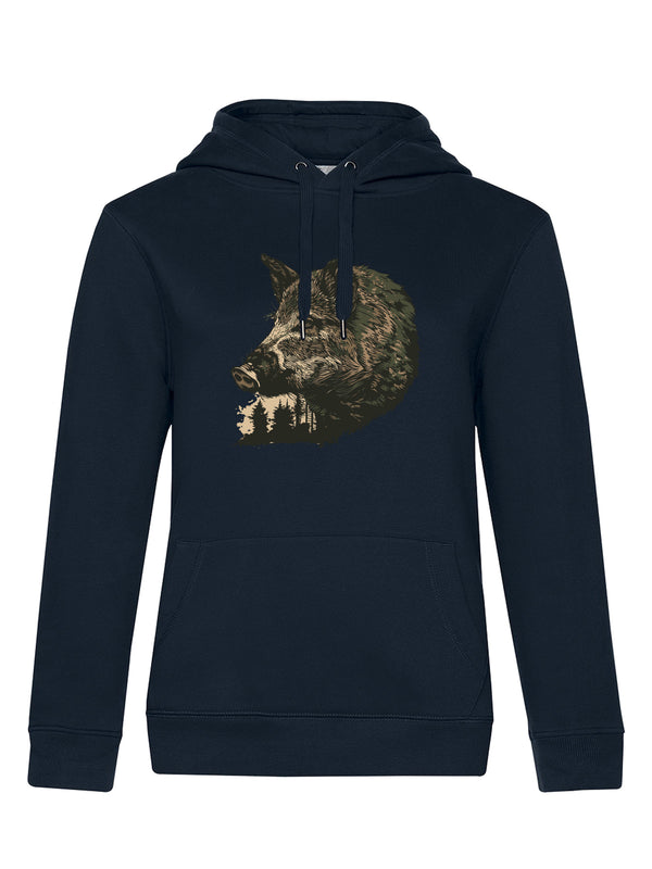 Wildschwein | Damen Hoodie