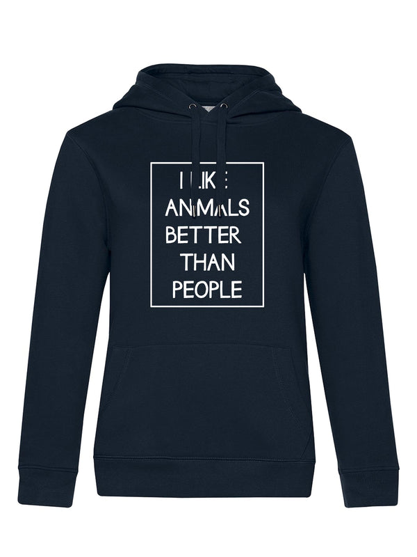 I LIKE ANIMALS | Damen Hoodie