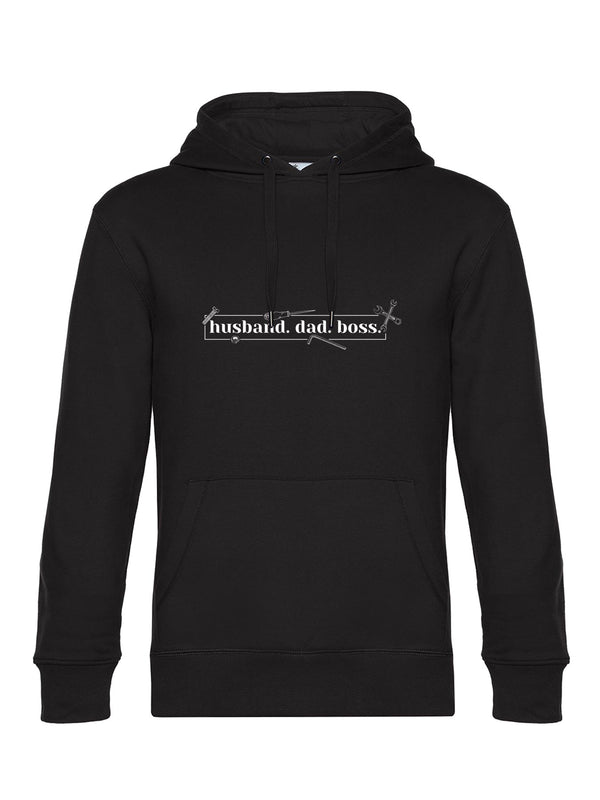 husband.dad.boss | Herren Hoodie