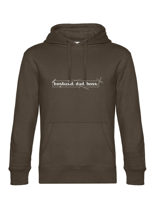 husband.dad.boss | Herren Hoodie